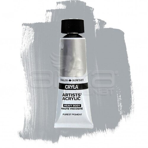 Daler Rowney Cryla Artist Akrilik Boya 75ml 717 Metallic White Seri B - 717 Metallic White