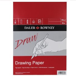 Daler Rowney - Daler Rowney Drawing Paper 50 Yaprak 160g (1)