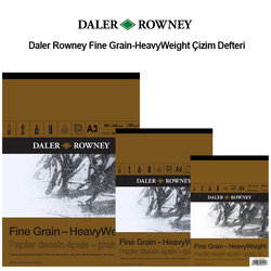 Daler Rowney Fine Grain-HeavyWeight Çizim Defteri 30 Yaprak - Thumbnail