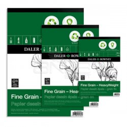 Daler Rowney Fine Grain-HeavyWeight Eco Paper Çizim Defteri 200g 30 Yaprak - Thumbnail