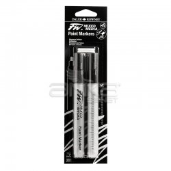 Daler Rowney - Daler Rowney FW Mixed Media Paint Marker Sets 201 1-2mm Yuvarlak Uç (M)