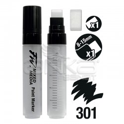 Daler Rowney FW Mixed Media Paint Marker Sets 301 8-15mm Flat (L) - Thumbnail