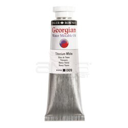 Daler Rowney - Daler Rowney Georgian Water Mixable Oil Su Bazlı Yağlı Boya 37ml 001 Zinc White