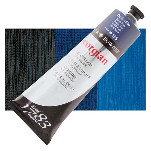 Daler Rowney Georgian Yağlı Boya 225ml 135 Prussian Blue