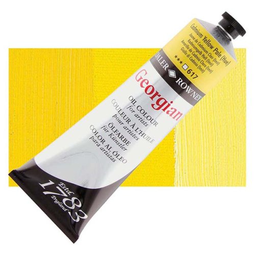 Daler Rowney Georgian Yağlı Boya 225ml 617 Cadmium Yellow Pale Hue