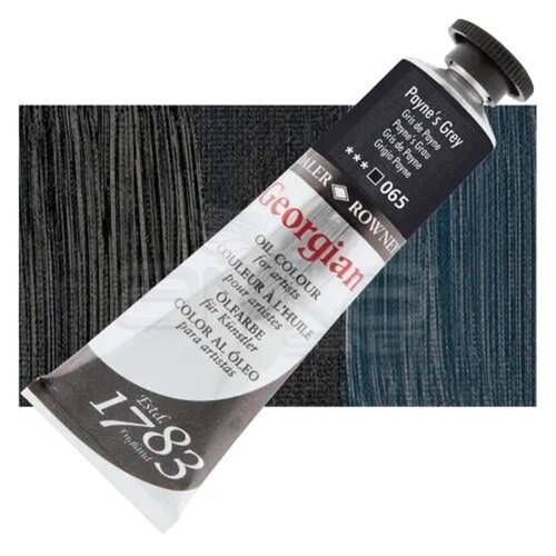 Daler Rowney Georgian Yağlı Boya 38ml No:065 Paynes Grey - 065 Payne`s Grey