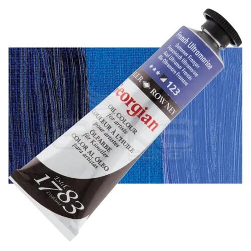 Daler Rowney Georgian Yağlı Boya 38ml 123 French Ultramarine - 123 French Ultramarine