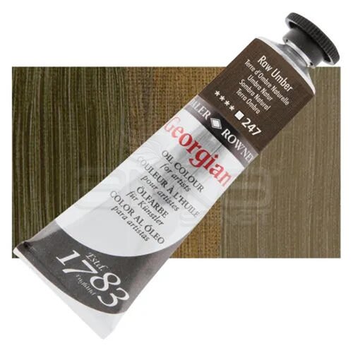 Daler Rowney Georgian Yağlı Boya 38ml No:247 Raw Umber - 247 Raw Umber