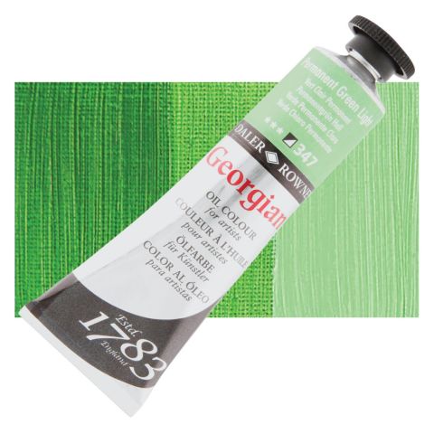 Daler Rowney Georgian Yağlı Boya 38ml 347 Permanent Light Green - 347 Permanent Light Green