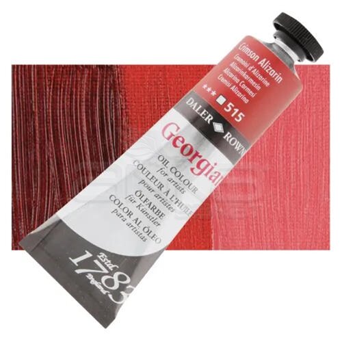 Daler Rowney Georgian Yağlı Boya 38ml No:515 Crimson Alizarin - 515 Crimson Alizarin