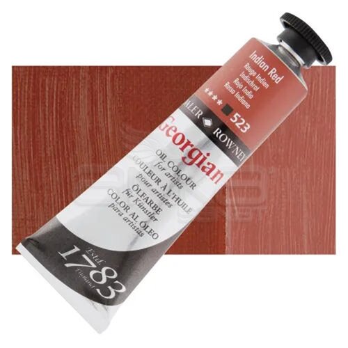 Daler Rowney Georgian Yağlı Boya 38ml 523 Indian Red - 523 Indian Red