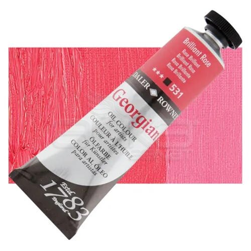 Daler Rowney Georgian Yağlı Boya 38ml 531 Brilliant Rose - 531 Brilliant Rose