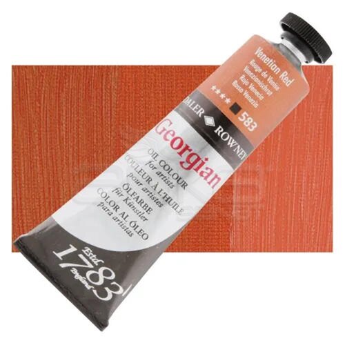 Daler Rowney Georgian Yağlı Boya 38ml 583 Venetian Red - 583 Venetian Red