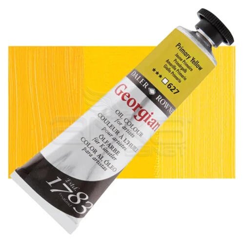 Daler Rowney Georgian Yağlı Boya 38ml No:627 Primary Yellow - 627 Primary Yellow