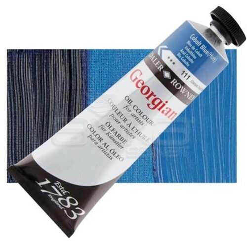 Daler Rowney Georgian Yağlı Boya 38ml No:111 Cobalt Blue Hue - 111 Cobalt Blue Hue