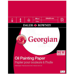 Daler Rowney Georgian Yağlı Boya Blok 290g 12 Yaprak - Thumbnail