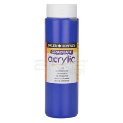 Daler Rowney - Daler Rowney Graduate Akrilik Boya 500ml 123 Ultramarine