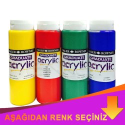 Daler Rowney - Daler Rowney Graduate Akrilik Boya 500ml İndirimli Renkler