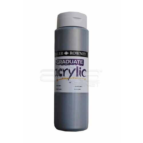 Daler Rowney Graduate Akrilik Boya 500ml 702 Silver - 702 Silver