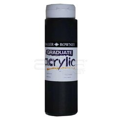 Daler Rowney - Daler Rowney Graduate Akrilik Boya 500ml 026 Black