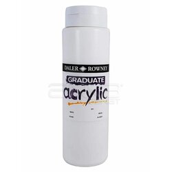 Daler Rowney - Daler Rowney Graduate Akrilik Boya 500ml 011 White