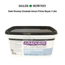 Daler Rowney - Daler Rowney Graduate Gesso Primer Beyaz 1 Litre