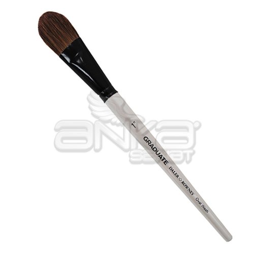 Daler Rowney Graduate Oval Kısa Saplı Pony Fırça