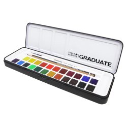 Daler Rowney Graduate Watercolour Tablet Suluboya 24lü - Thumbnail