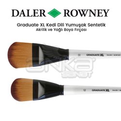 Daler Rowney - Daler Rowney Graduate XL Kedi Dili Yumuşak Sentetik Fırça