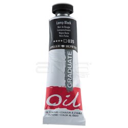 Daler Rowney - Daler Rowney Graduate Yağlı Boya 38ml 035 Lamp Black