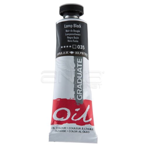 Daler Rowney Graduate Yağlı Boya 38ml 035 Lamp Black - 035 Lamp Black