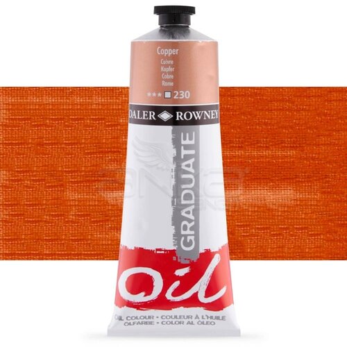 Daler Rowney Graduate Yağlı Boya 38ml 230 Copper