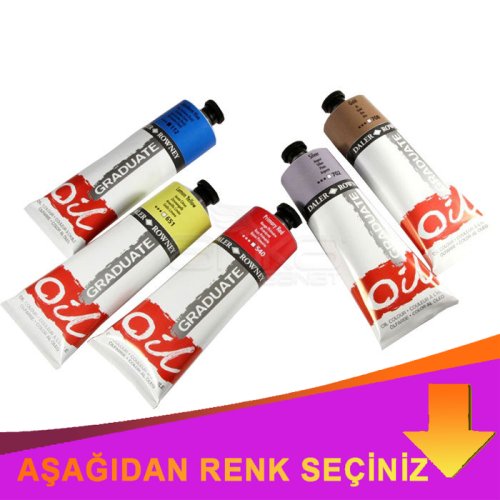 Daler Rowney Graduate Yağlı Boya 38ml İndirimli Renkler