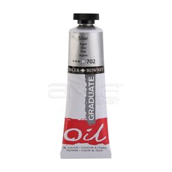 Daler Rowney - Daler Rowney Graduate Yağlı Boya 38ml 702 Silver
