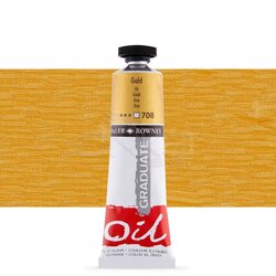 Daler Rowney - Daler Rowney Graduate Yağlı Boya 38ml 708 Gold