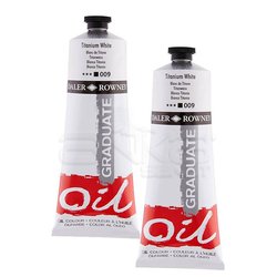 Daler Rowney Graduate Yağlı Boya 200ml Titanium White Set 2li 117200209 - Thumbnail