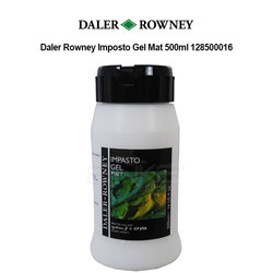 Daler Rowney - Daler Rowney Impasto Gel Mat 500ml 128500016
