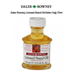 Daler Rowney Linseed Stand Oil Keten Yağı 75ml - Thumbnail
