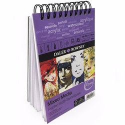 Daler Rowney Mixed Media 250g 30 Yaprak - Thumbnail