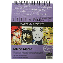 Daler Rowney Mixed Media 250g 30 Yaprak - Thumbnail