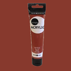 Daler Rowney Simply Akrilik Boya 75ml 213 Light Brown - 213 Light Brown