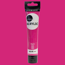 Daler Rowney Simply Akrilik Boya 75ml 409 Magenta - 409 Magenta