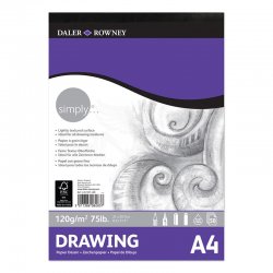 Daler Rowney - Daler Rowney Simply Drawing Pad 120g 50 Yaprak (1)