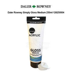 Daler Rowney Simply Gloss Medium 250ml 126250004 - Thumbnail