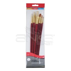 Daler Rowney - Daler Rowney Simply Natural Synthetic 6lı Fırça Seti 216 940 600