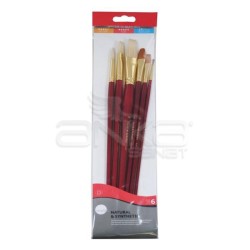 Daler Rowney Simply Natural Synthetic 6lı Fırça Seti 216 940 600 - Thumbnail