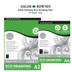 Daler Rowney - Daler Rowney Eco Drawing Pad 50 Yaprak 120g 