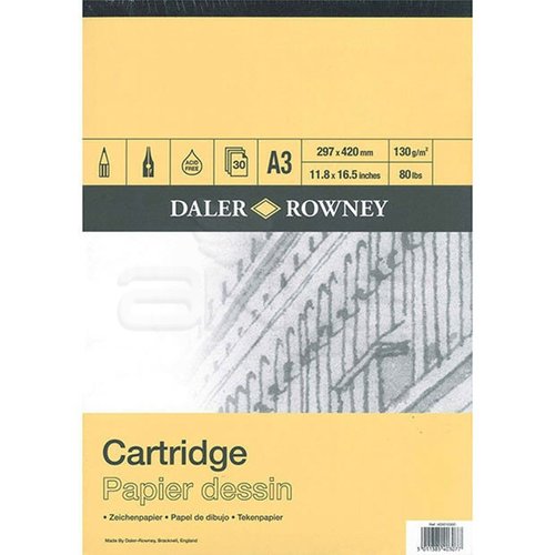 Daler Rowney Smooth Cartridge Çizim Defteri 130g 30 Yaprak