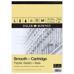 Daler Rowney Smooth Cartridge Çizim Defteri 130g 30 Yaprak - Thumbnail
