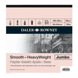 Daler Rowney Smooth HeavyWeight 220g 25 Yaprak - Thumbnail